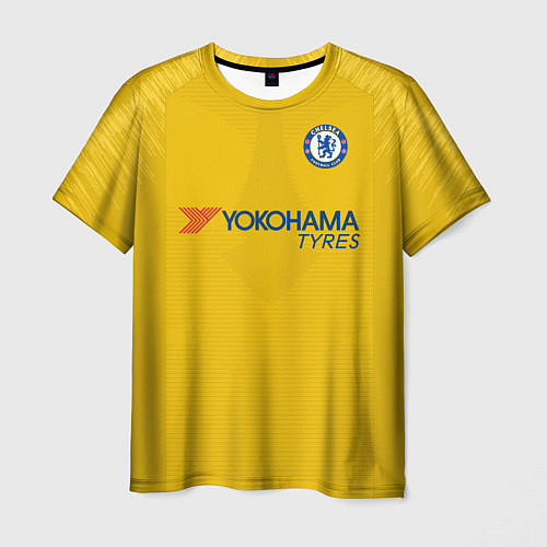 Мужская футболка FC Chelsea Away 18-19 / 3D-принт – фото 1