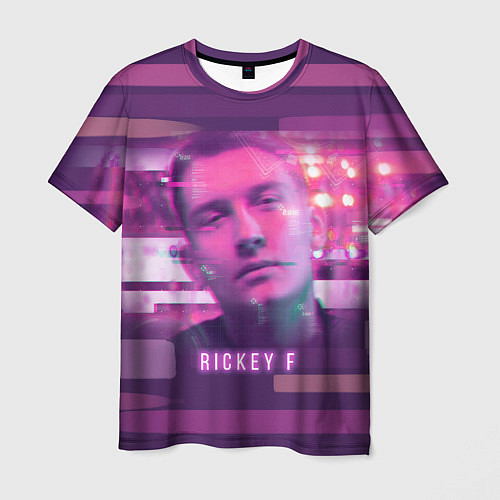 Мужская футболка Rickey F: Digital / 3D-принт – фото 1