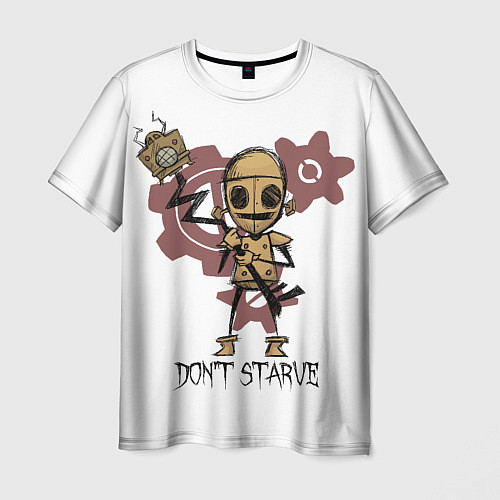 Мужская футболка Don't Starve: WX-78 / 3D-принт – фото 1