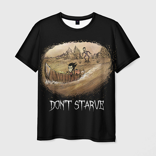 Мужская футболка Don't starve stories / 3D-принт – фото 1