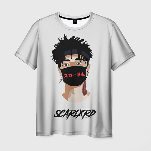 Мужская футболка Scarlxrd Man / 3D-принт – фото 1