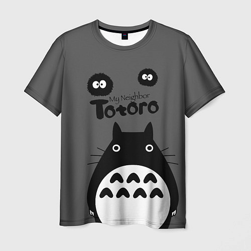 Мужская футболка Тоторо рядом / 3D-принт – фото 1