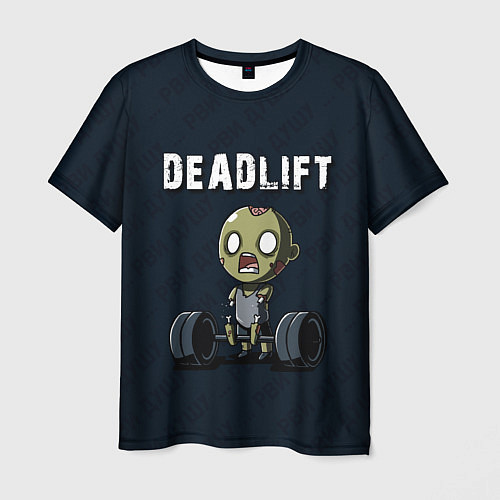 Мужская футболка Deadlift / 3D-принт – фото 1