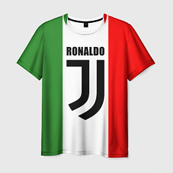 Футболка мужская Ronaldo Juve Italy, цвет: 3D-принт