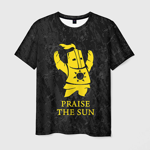 Мужская футболка Praise The Sun / 3D-принт – фото 1