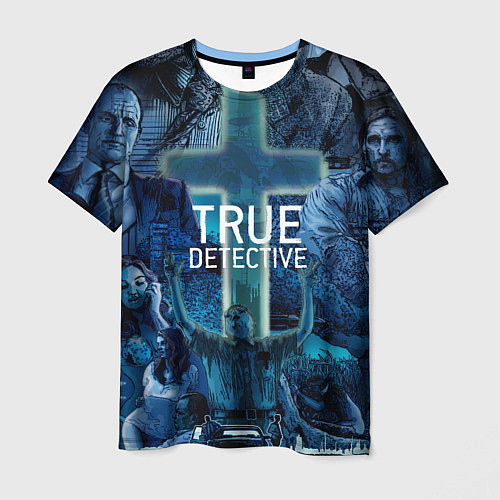 Мужская футболка True Detective: Religion / 3D-принт – фото 1