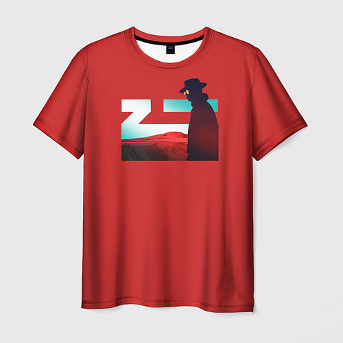 Мужская футболка ZHU: Red Desert / 3D-принт – фото 1