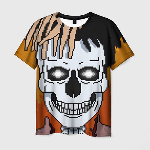 Мужская футболка XXXtentacion Skull / 3D-принт – фото 1