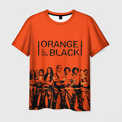 Мужская футболка ORANGE IS THE NEW BLACK