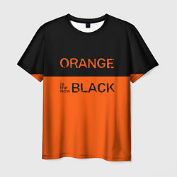 Футболка мужская Orange Is the New Black цвета 3D-принт — фото 1