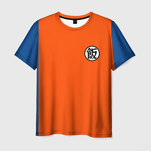 Мужская футболка DBZ: Gohan Kanji Emblem / 3D-принт – фото 1