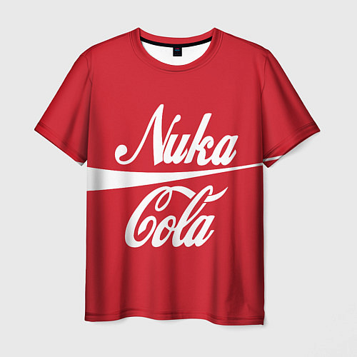 Мужская футболка Nuka Cola / 3D-принт – фото 1