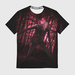 Мужская футболка Slender: Dark Wood