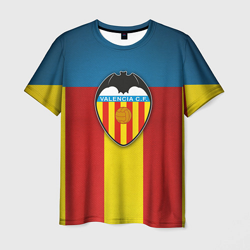 Мужская футболка Valencia C.F. / 3D-принт – фото 1