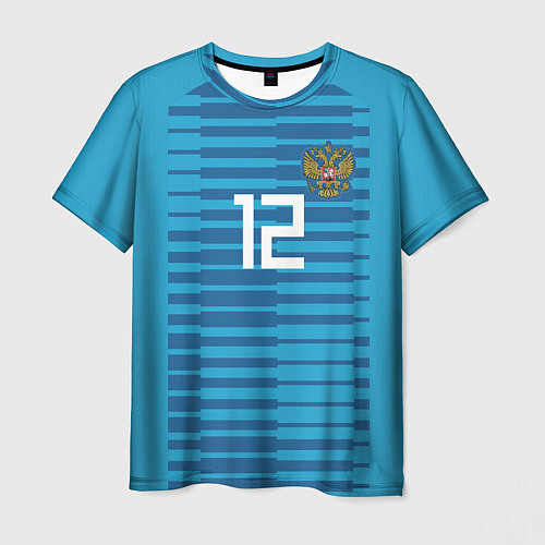 Мужская футболка Lunev: Away WC 2018 / 3D-принт – фото 1