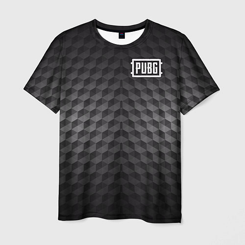 Мужская футболка PUBG: Carbon Style / 3D-принт – фото 1