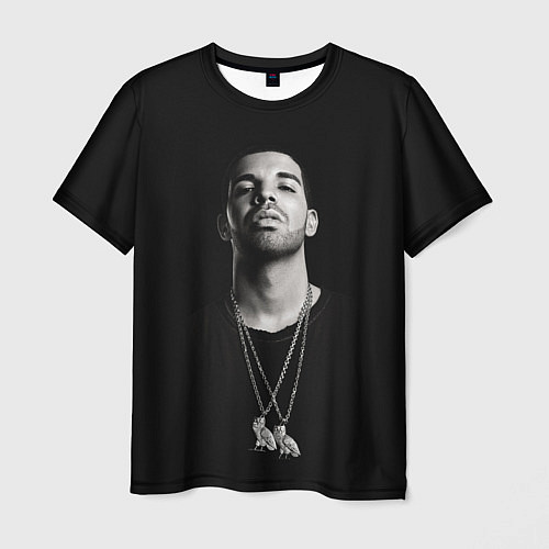 Мужская футболка Drake / 3D-принт – фото 1
