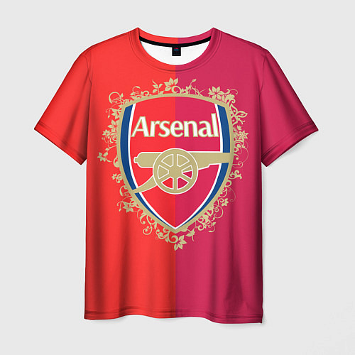 Мужская футболка FC Arsenal - emblem / 3D-принт – фото 1