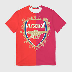 Футболка мужская FC Arsenal - emblem, цвет: 3D-принт