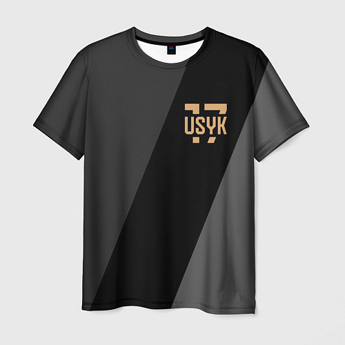 Мужская футболка USYK 17 / 3D-принт – фото 1