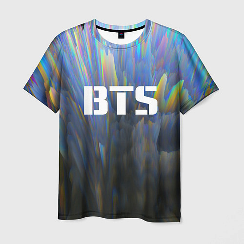Мужская футболка BTS: Neon Spectre / 3D-принт – фото 1
