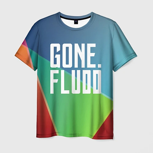 Мужская футболка GONE Fludd / 3D-принт – фото 1
