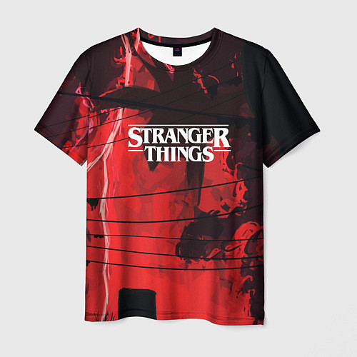 Мужская футболка Stranger Things: Red Dream / 3D-принт – фото 1