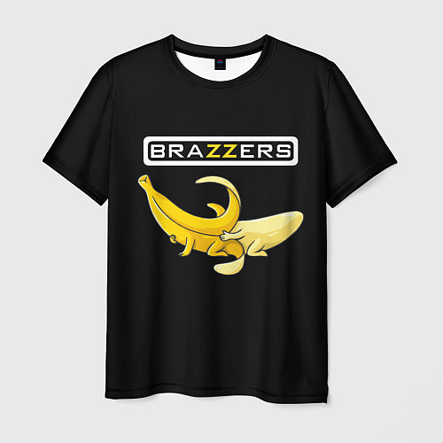 Мужская футболка Brazzers: Black Banana / 3D-принт – фото 1