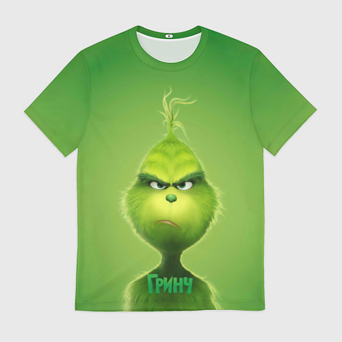 Мужская футболка Гринч / 3D-принт – фото 1