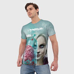 Футболка мужская I-ZOMBIE large, цвет: 3D-принт — фото 2