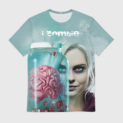 Мужская футболка I-ZOMBIE large / 3D-принт – фото 1