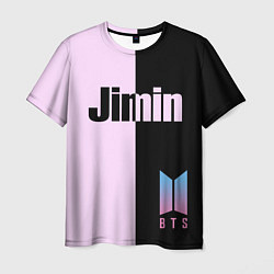 Футболка мужская BTS Jimin, цвет: 3D-принт