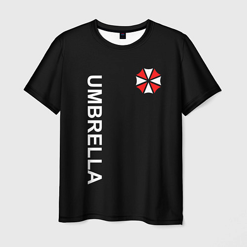 Мужская футболка UMBRELLA CORP / 3D-принт – фото 1