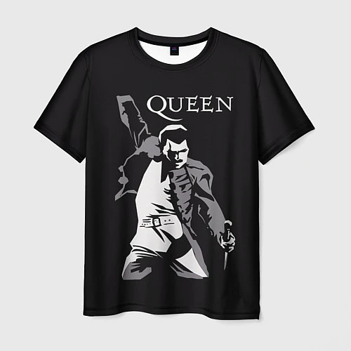 Мужская футболка Queen Star / 3D-принт – фото 1