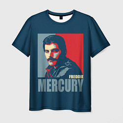 Футболка мужская Queen: Freddie Mercury, цвет: 3D-принт