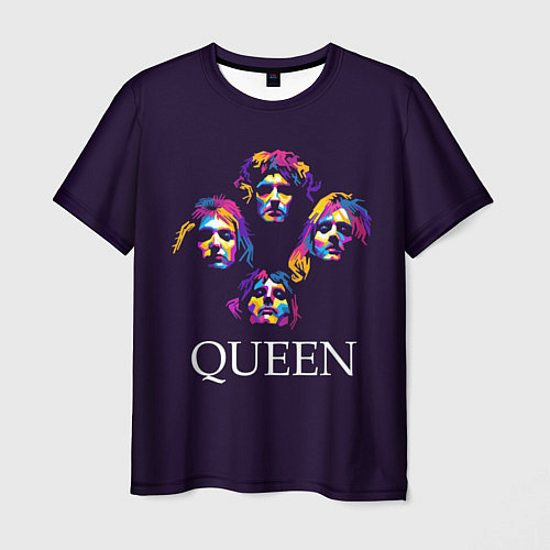 Мужская футболка Queen: Fan Art / 3D-принт – фото 1