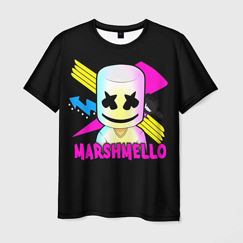 Мужская футболка Marshmello DJ / 3D-принт – фото 1