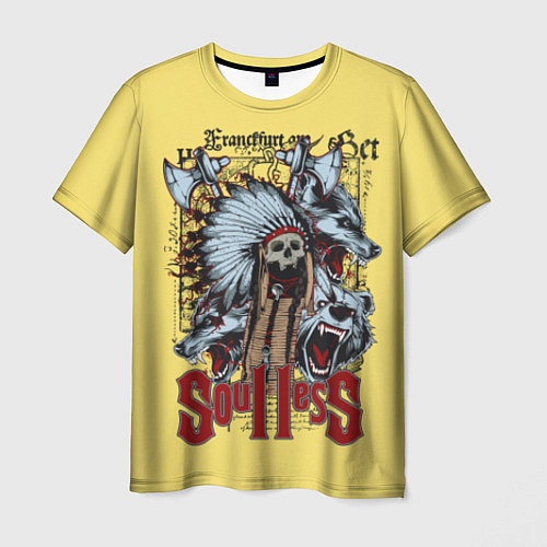 Мужская футболка Soulless / 3D-принт – фото 1