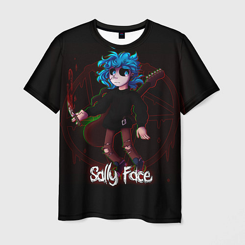 Мужская футболка Sally Face: Fly / 3D-принт – фото 1