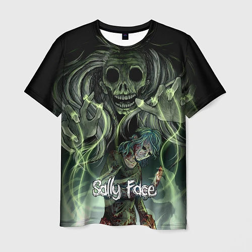 Мужская футболка Sally Face: Death Magic / 3D-принт – фото 1
