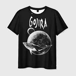 Футболка мужская Gojira: Space цвета 3D-принт — фото 1