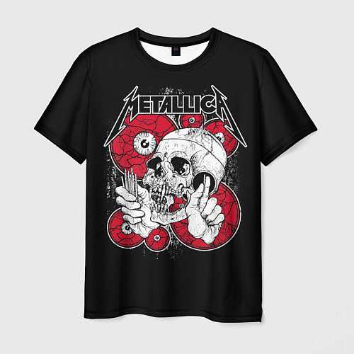 Мужская футболка Metallica: Death Metal / 3D-принт – фото 1