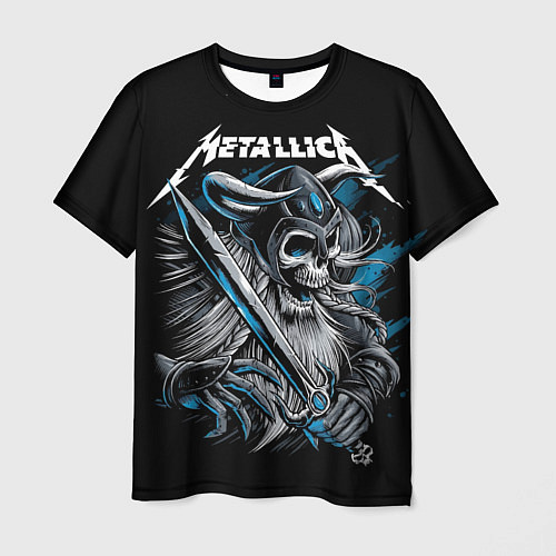 Мужская футболка Metallica / 3D-принт – фото 1