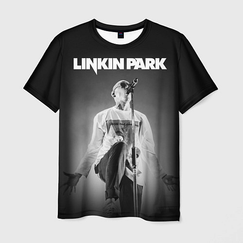 Мужская футболка Linkin Park: Bennington / 3D-принт – фото 1