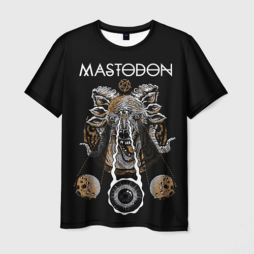 Мужская футболка Mastodon / 3D-принт – фото 1