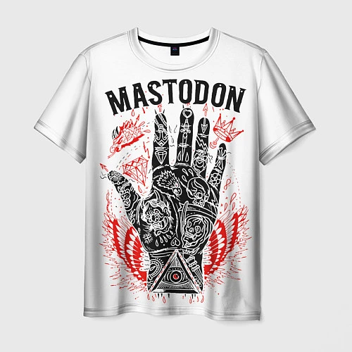 Мужская футболка Mastodon: Magic Hand / 3D-принт – фото 1