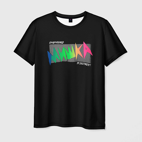 Мужская футболка Mishka NYC x Tessa Violet / 3D-принт – фото 1
