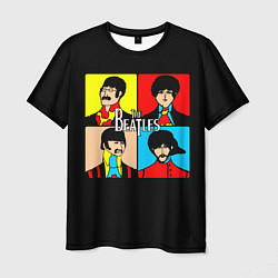 Футболка мужская The Beatles: Pop Art, цвет: 3D-принт