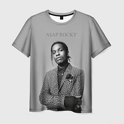 Мужская футболка ASAP Rocky: Grey Fashion