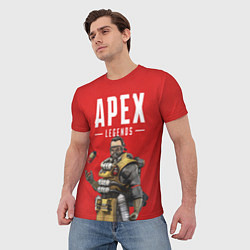 Футболка мужская Apex Legends: Red Caustic, цвет: 3D-принт — фото 2